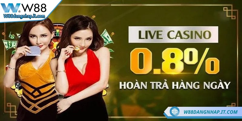 Thời gian hoàn trả tại Casino W88 là bao lâu? Có nhanh không? Tại các nhà cái lớn như W88, chương trình gửi lại gửi lại được triển khai rõ ràng