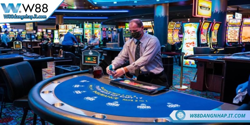 Ưu điểm chơi Casino tại nhà W88 – Trải nghiệm đỉnh cao online Đội ngũ chăm sóc khách hàng tại nhà cái luôn túc trực sẵn sàng hỗ trợ